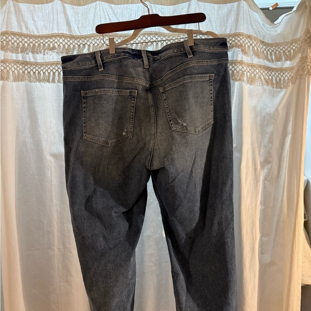 Lane Bryant Distressed Boyfriend Jeans - Picture 2 of 3